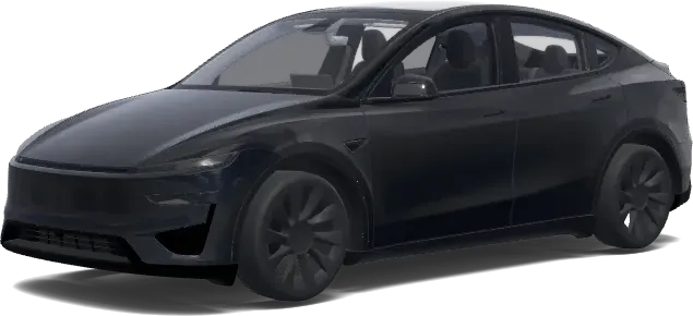 Schwarze Stealth-Folierung – Tesla Model Y Wrap