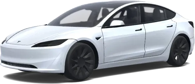 Blanc Arctique – covering Tesla Model 3