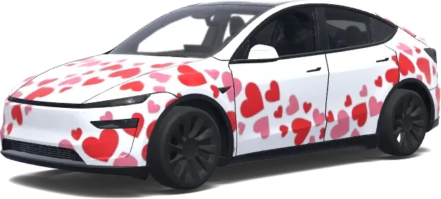 Riesiges BMW Logo – Tesla Model Y Wrap