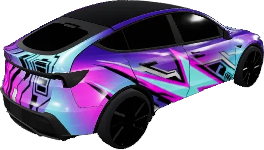 痛車 ネオ東京レーシング - Model Y Juniper Standard AWD – テスラ Model Y ラッピング