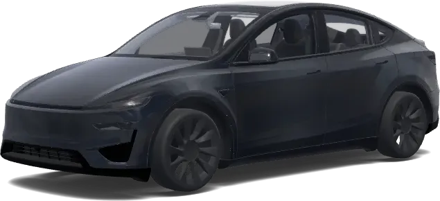 Matte Schwarz Modell Y – Tesla Model Y Wrap