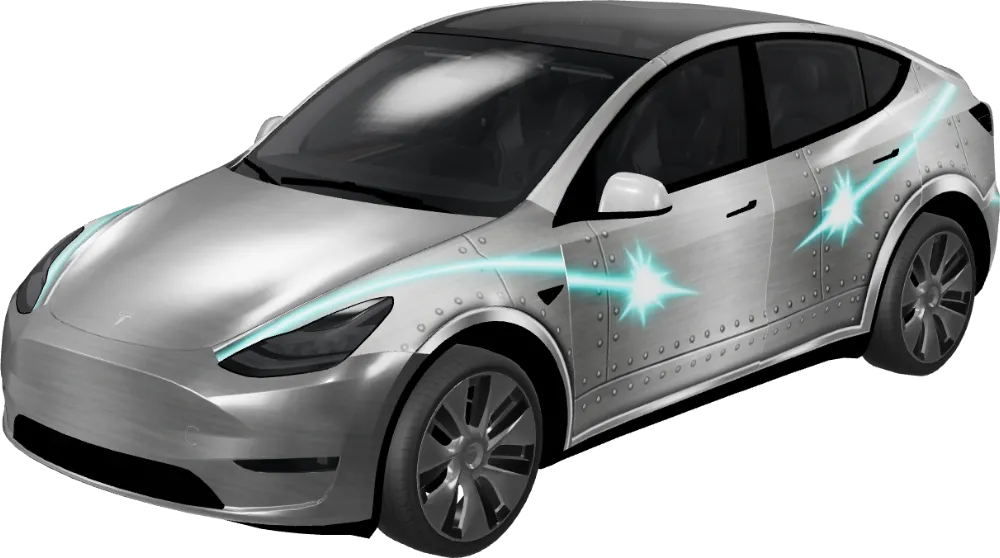 사이버메탈 스파크 (Cybermetal Spark) – 테슬라 Model Y 랩핑