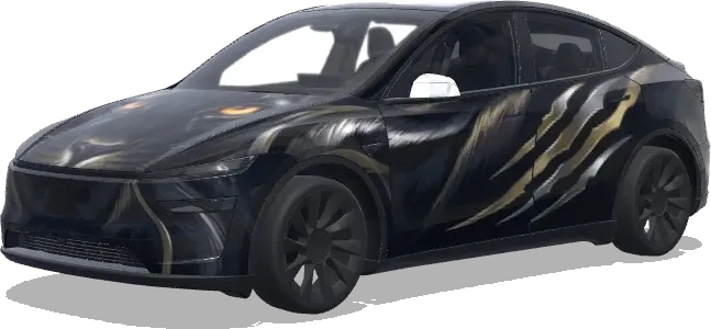 Pantera (panthere.) – wrap para Tesla Model Y