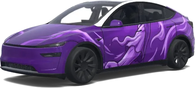 Flamme violette pour Model Y – covering Tesla Model Y