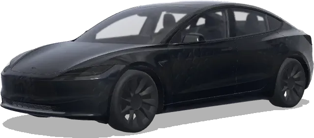 Night Fury Matte – Tesla Model 3 wrap