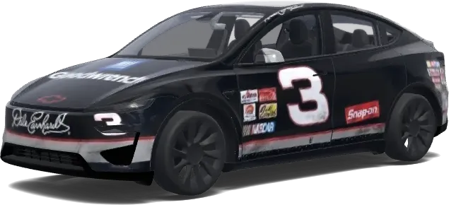 Dachbeschriftung Fix (Fix the cut off lettering on the roof line) – Tesla Model Y Wrap