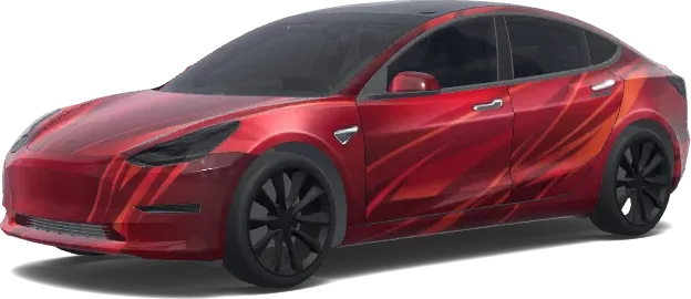 Multired Design – Tesla Model 3 Wrap