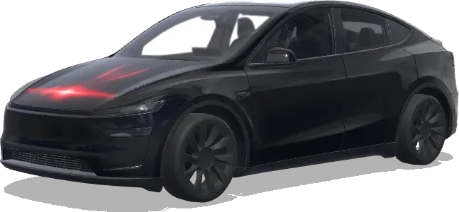 Knight Rider KITT – Tesla Model Y wrap