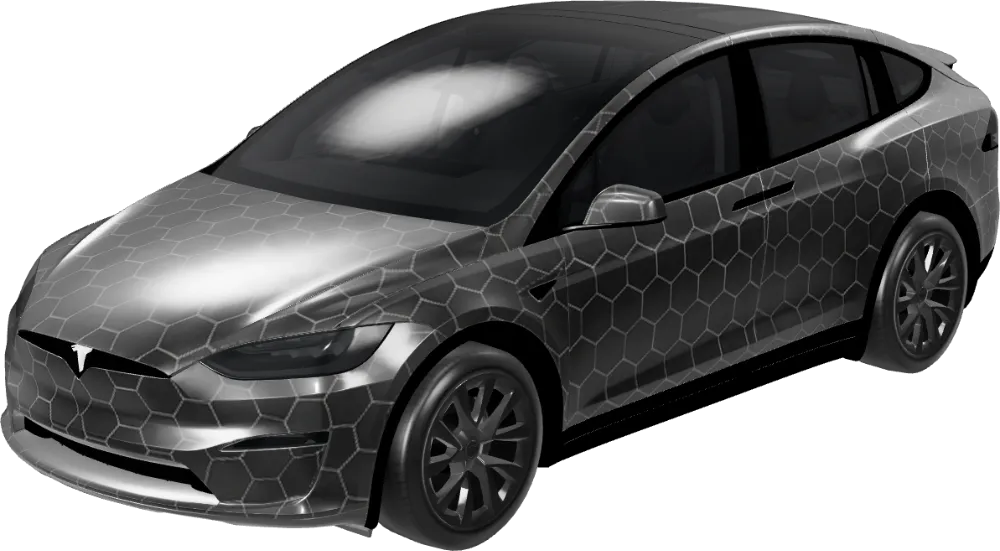 허니콤 아머 (Honeycomb Armor) – 테슬라 Model X 랩핑