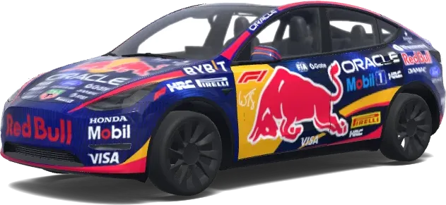 WTS RedBull Racing F1 Max 2026 – Tesla Model Y wrap