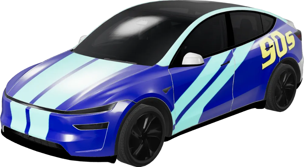 일렉트릭 볼트 (Electric Bolt) – 테슬라 Model Y 랩핑