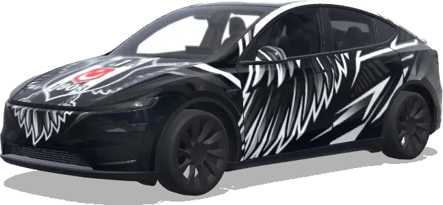 Besiktas – wrap para Tesla Model Y