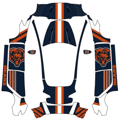 Chicago Bears Rap (Chicago bears rap) – Tesla Model 3 Wrap
