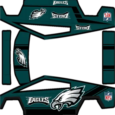 Philadelphia Eagles (2) – Tesla Cybertruck wrap