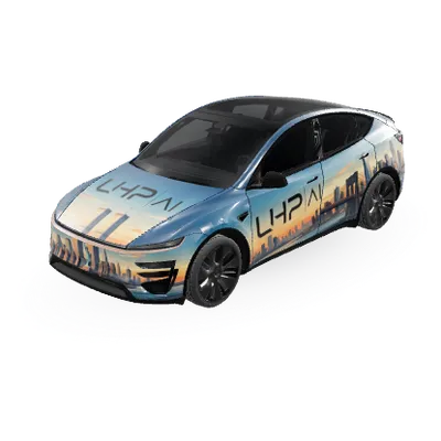 LHP – оклейка Tesla Model Y