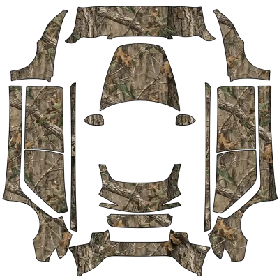 Realtree Camo – оклейка Tesla Model 3