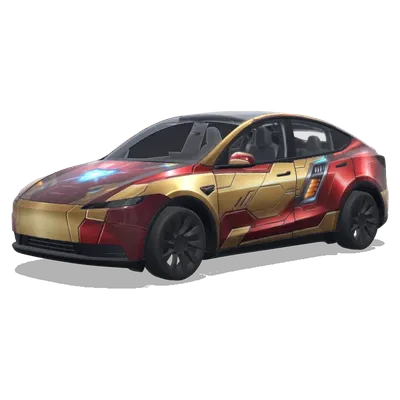 아이언맨 모델 Y (Ironman for Model Y 2025) – 테슬라 Model Y 랩핑