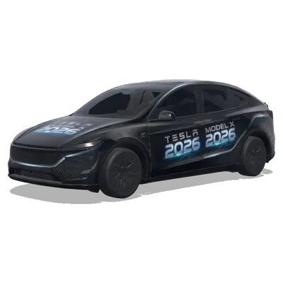 Tesla Model X 2026 Noir (Black Tesla Model X 2026) – covering Tesla Model Y L