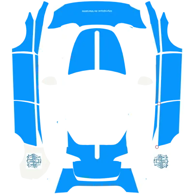 Olympique de Marseille – Tesla Model Y wrap