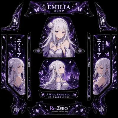 에밀리아 (emilia) – 테슬라 Model 3 랩핑