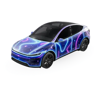 Neon – Tesla Model Y Wrap