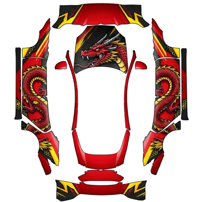 Dragon – covering Tesla Model S