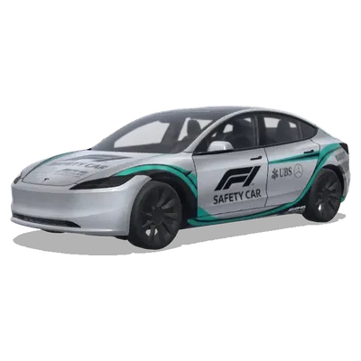 F1安全车（F1 safety car） – 特斯拉 Model 3 涂装