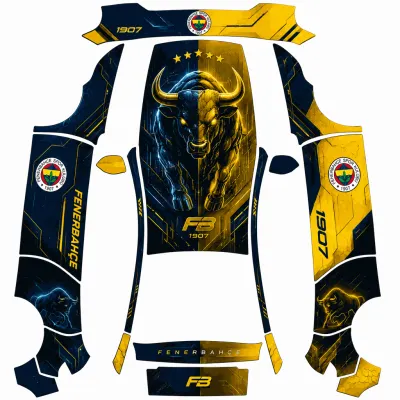 フェネルバフチェ1907 (FENERBAHCE 1907) – テスラ Model Y ラッピング
