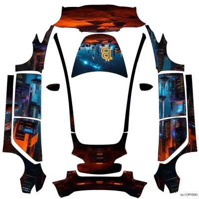 Bitcoin – Tesla Model 3 wrap