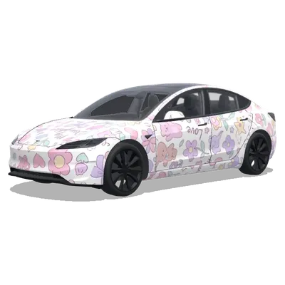 My douther – Tesla Model 3 wrap