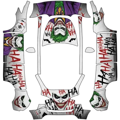 Joker – Tesla Model Y wrap