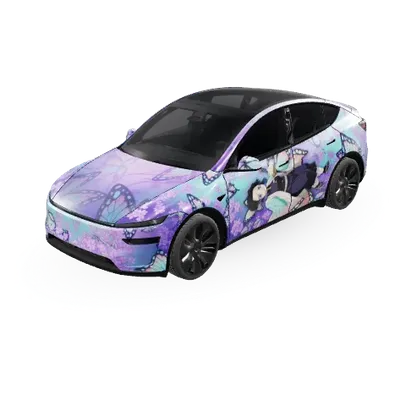 Синову (Shinobu) – оклейка Tesla Model Y