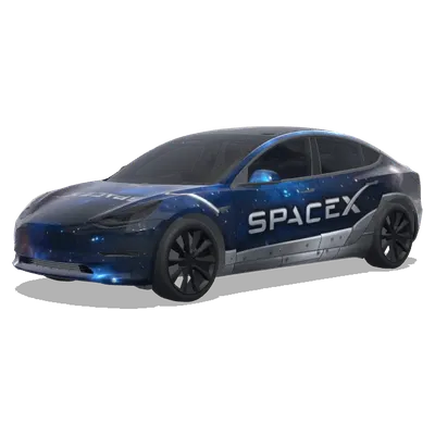스페이스X (spacex) – 테슬라 Model 3 랩핑