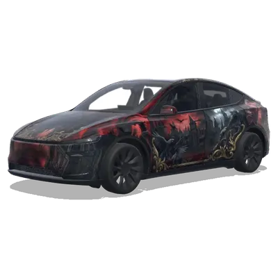 BLOODBORNE – Tesla Model Y wrap