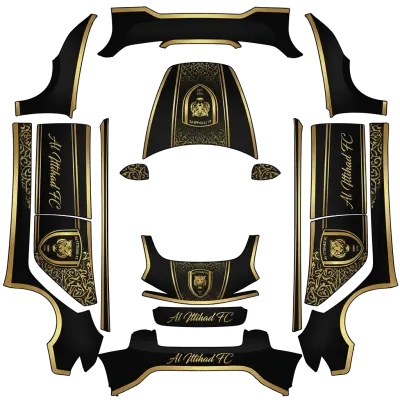 Al-Ittihad (ittihad) – Tesla Model 3 Wrap