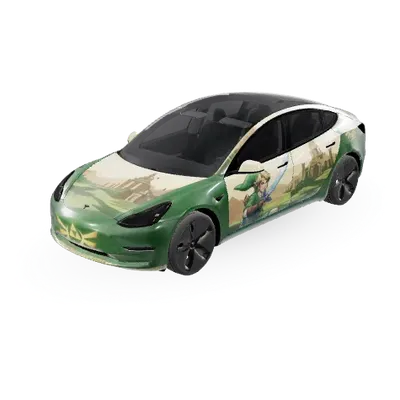 Zelda – Tesla Model 3 Wrap