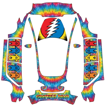Grateful Dead – Tesla Model 3 Wrap