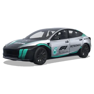 2025奔驰F1安全车（2025 benz f1 safety car） – 特斯拉 Model 3 涂装