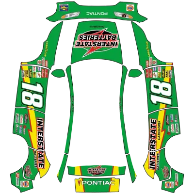 나스카 18번 (NASCAR #18 Bobby Labonte) – 테슬라 Model Y 랩핑
