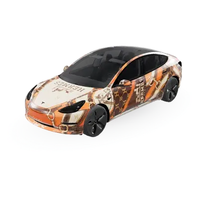 Hermès (Hèrmes) – Tesla Model 3 Wrap