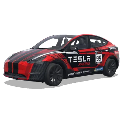 紅色碳纖維 99 塗裝 – 特斯拉 Model Y 塗裝
