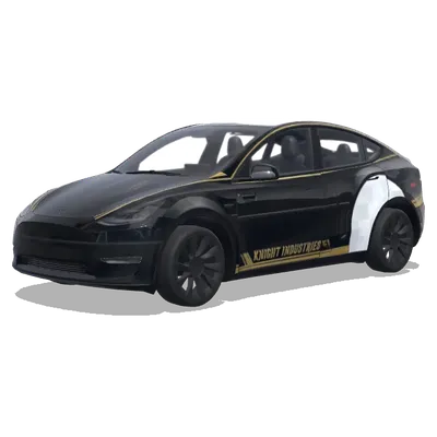 K.I.T.T (K.I.T.T.) – テスラ Model Y ラッピング