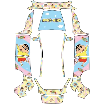 짱구 댄스 (Shin-chan dancing) – 테슬라 Model Y 랩핑