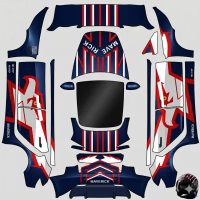 Top Gun Maverick (Top Gun: Maverick) – Tesla Model 3 Wrap
