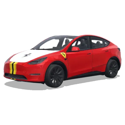 페라리 (ferrari) – 테슬라 Model Y 랩핑
