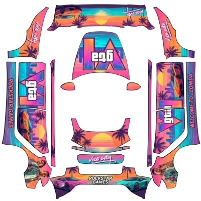 GTA – Tesla Model 3 Wrap