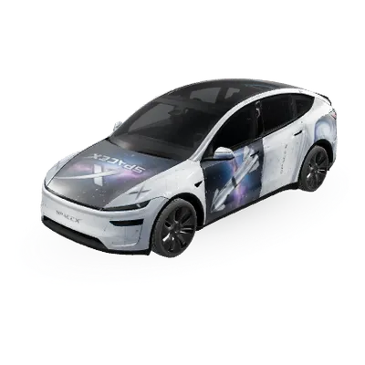 スペースX (Spacex) – テスラ Model Y L ラッピング
