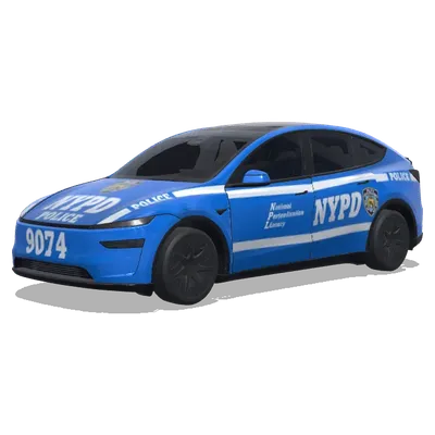 NYPD Blau Modifiziert – Tesla Model Y L Wrap