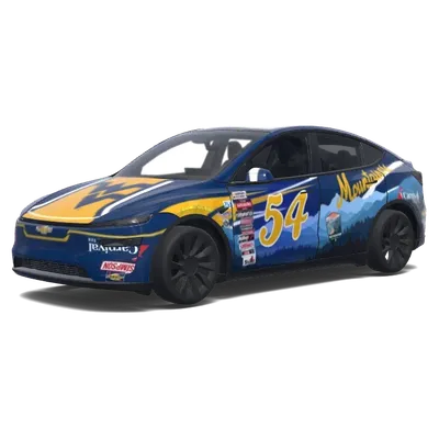 Blauer Berg 54 – Tesla Model Y Wrap