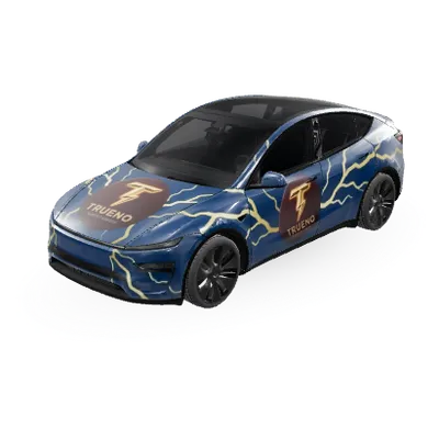 Dunkle Sehnsucht (Dark longing) – Tesla Model Y Wrap
